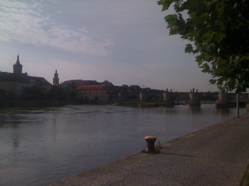 W&uuml;rzburg in the morning